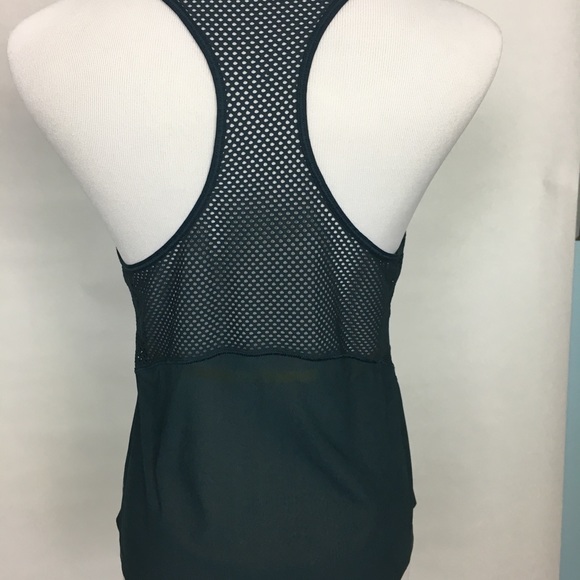 lululemon athletica Tops - Lululemon Sexy Sheer Racerback Tank w/ Mesh Detail